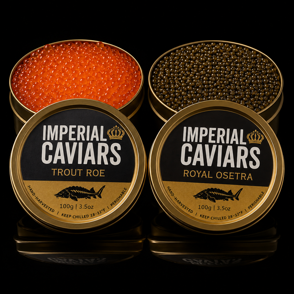 Trout Roe & Royal Osetra Caviar